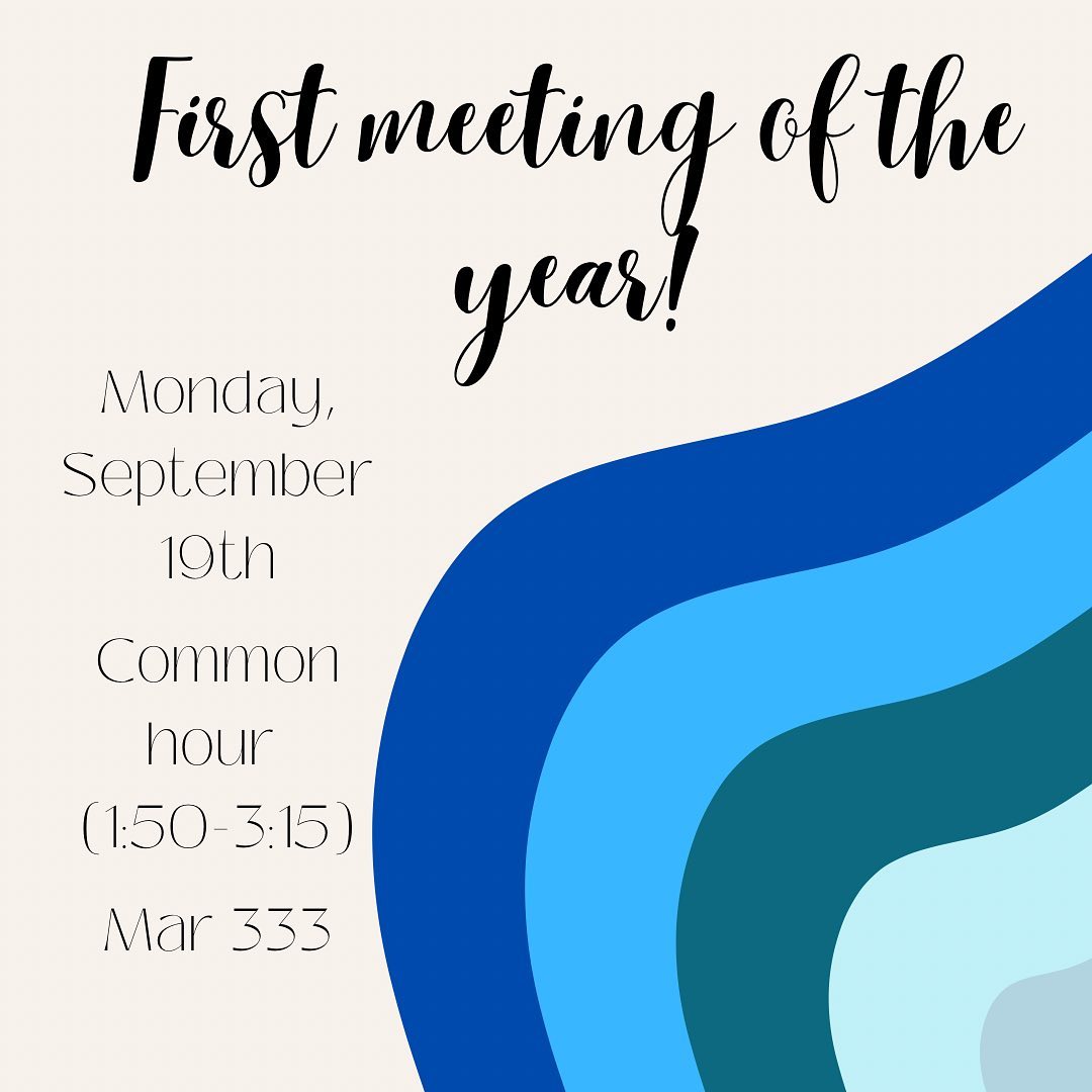 General Body Meeting #1 - Fall 2022