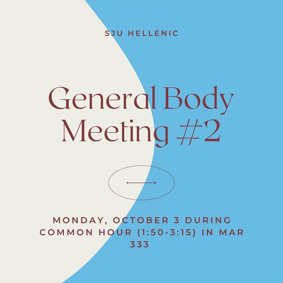 General Body Meeting #2 - Fall 2022