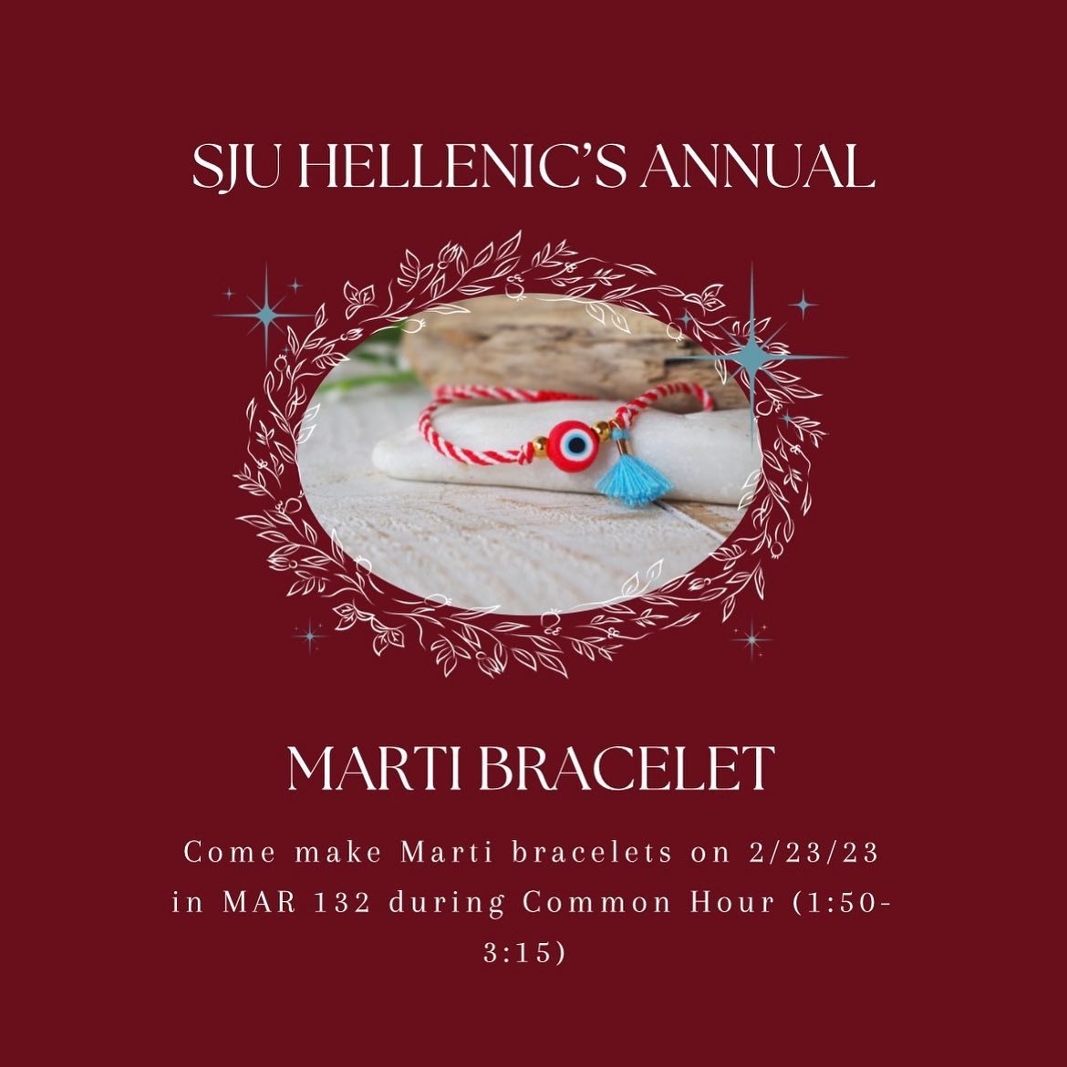 Marti Bracelet Making - Spring 2023